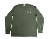 Strip Set Long sleeve T - Olive