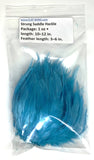 Strung rooster saddle hackle